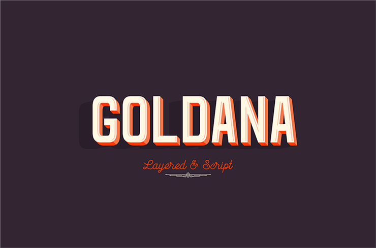 Goldana Base字体 6