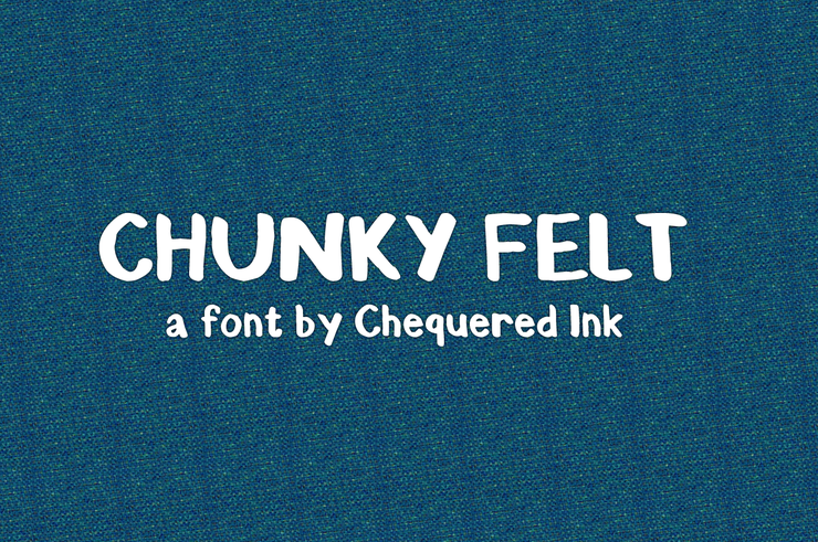 Chunky Felt字体 1