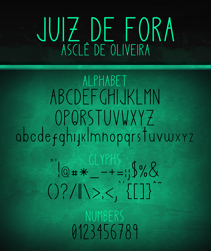 Juiz de Fora字体 1