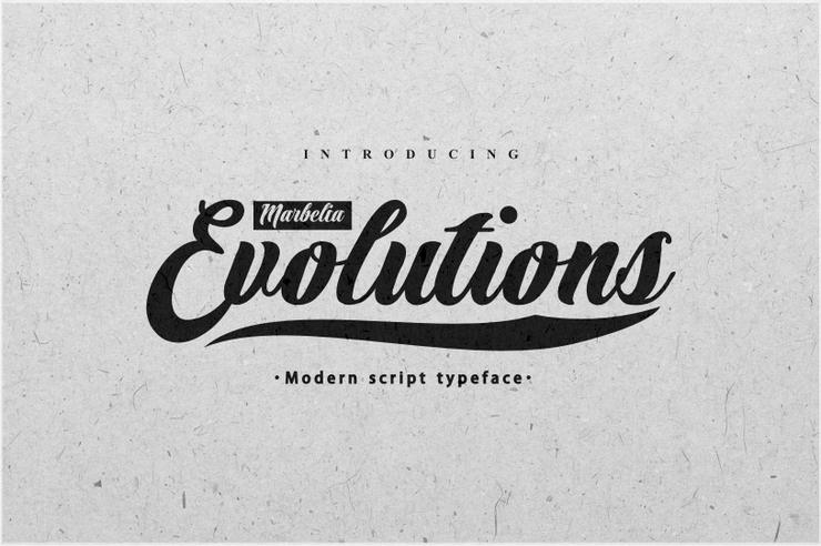 Marbelia Evolutions字体 1