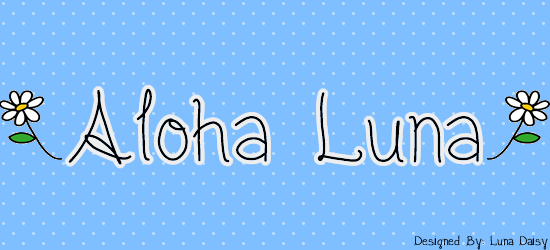 Aloha Luna 字体 2