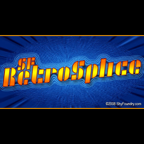 SF RetroSplice字体 1