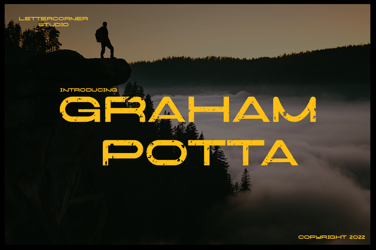 Graham Potta字体 1