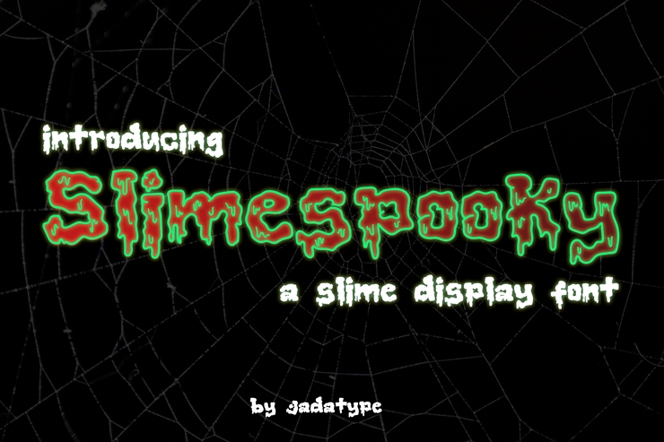 Slimespooky字体 1