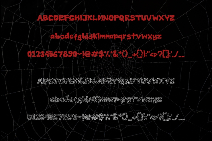 Slimespooky字体 5