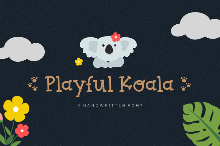 Playful Koala字体 6