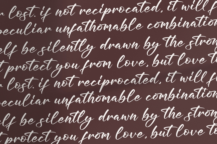 Mallory Santiago字体 2