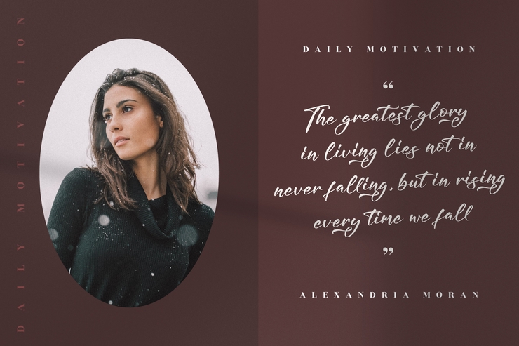 Mallory Santiago字体 9