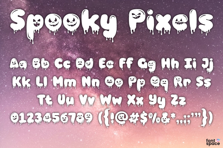 Spooky Pixels字体 1