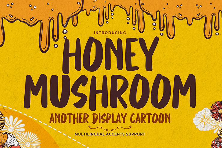 Honey Mushroom字体 1