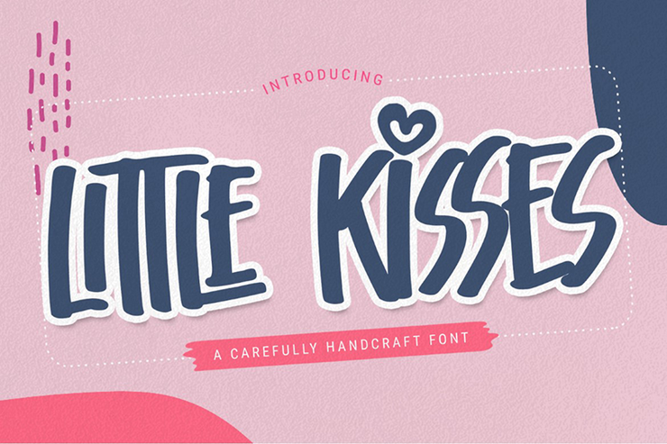 Little Kisses字体 1