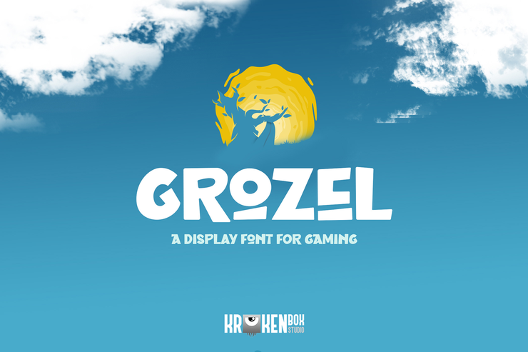 Grozel字体 3