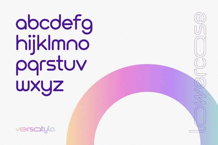 Versatylo Rounded字体 4