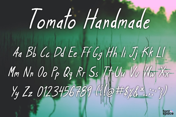 Tomato Handmade字体 1