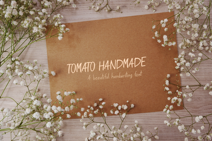 Tomato Handmade字体 2