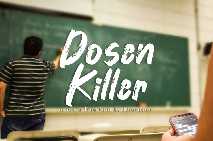 Dosen Killer字体 1