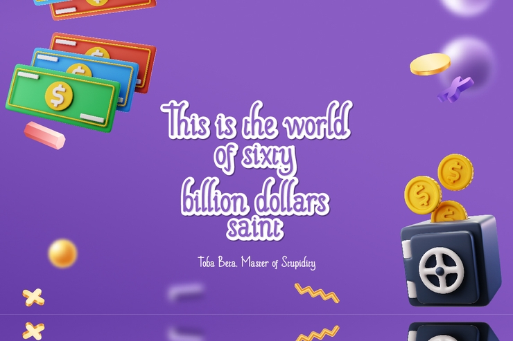 Billion Dollars字体 6