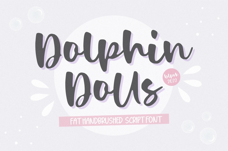 Dolphin Dolls字体 1