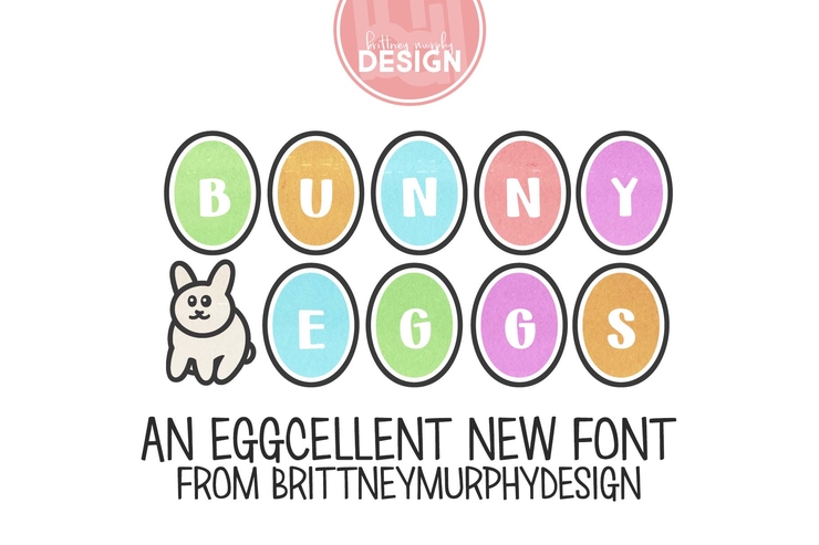 Bunny * Eggs字体 1