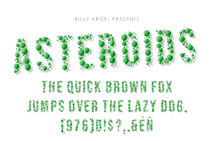 ASTEROIDS字体 5