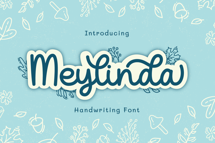 Meylinda字体 2