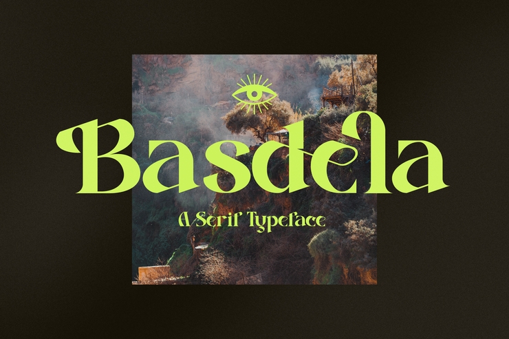 Basdela字体 1