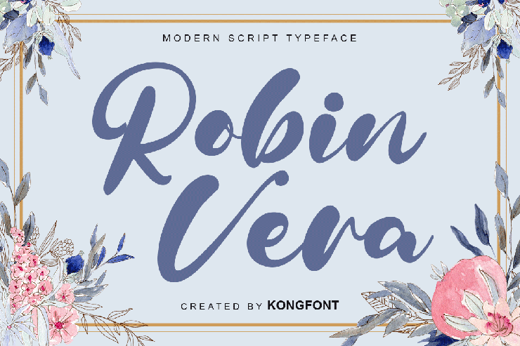 Robin Vera字体 1