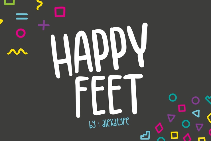 Happy Feet字体 1