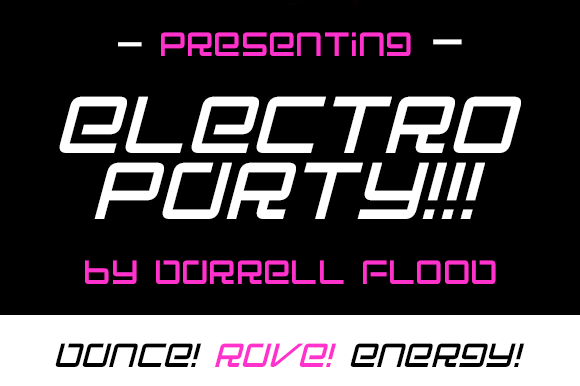 Electro Party字体 1