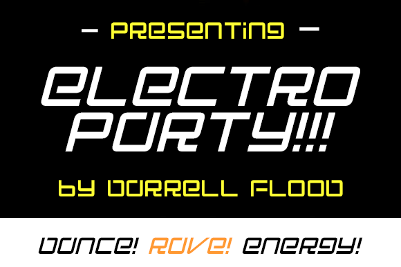 Electro Party字体 2