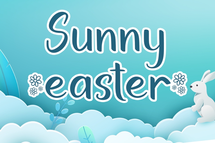 Sunny Easter字体 1