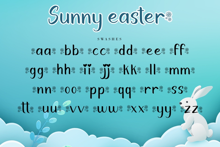 Sunny Easter字体 7