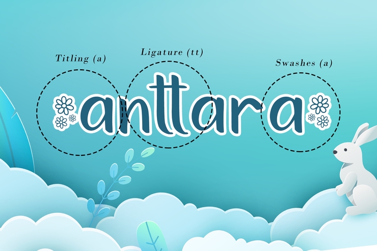 Sunny Easter字体 8