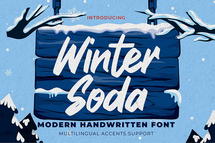 Winter Soda字体 1