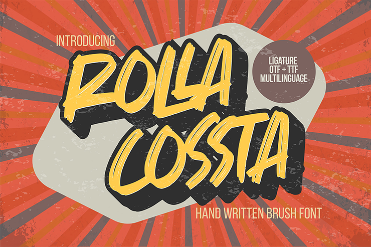 Rolla Cossta字体 1