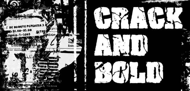 Crack and Bold字体 2