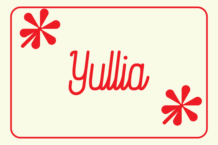 Yullia字体 1