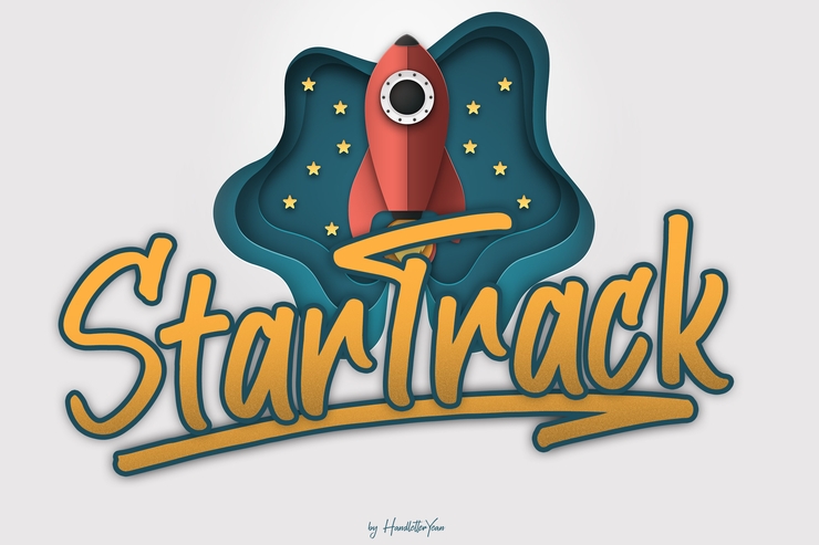 StarTrack字体 6