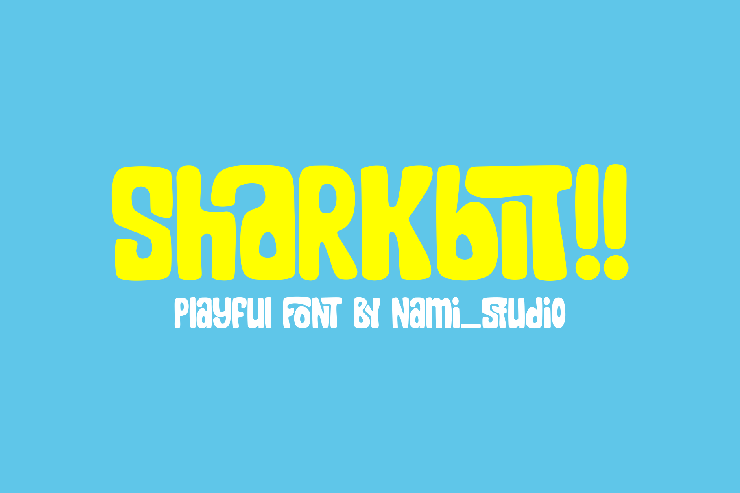 Sharkbit字体 4