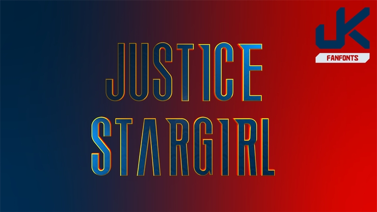 Justice Stargirl字体 1