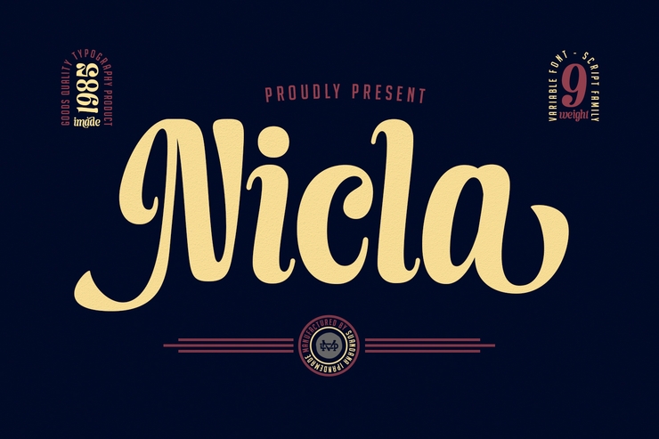 Nicla字体 5