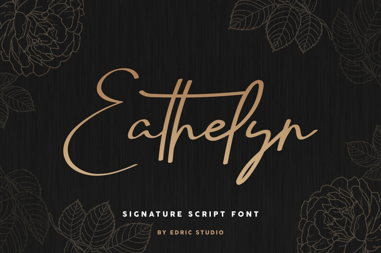 Eathelyn字体 1