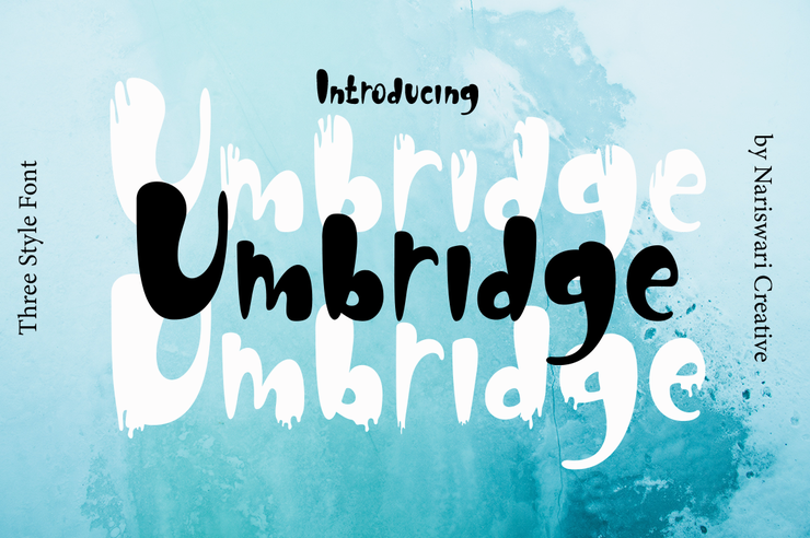 Umbridge字体 1