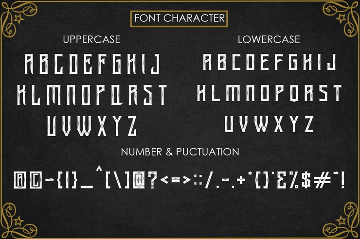 Arsenic字体 5