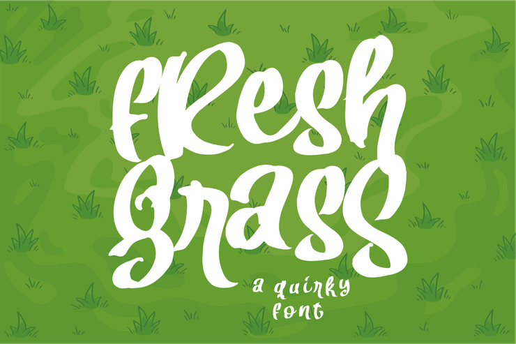 Fresh Grass字体 1