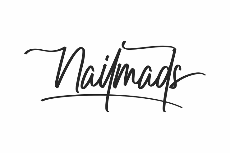 Nailmads字体 1