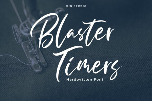 Blaster Timers字体 1
