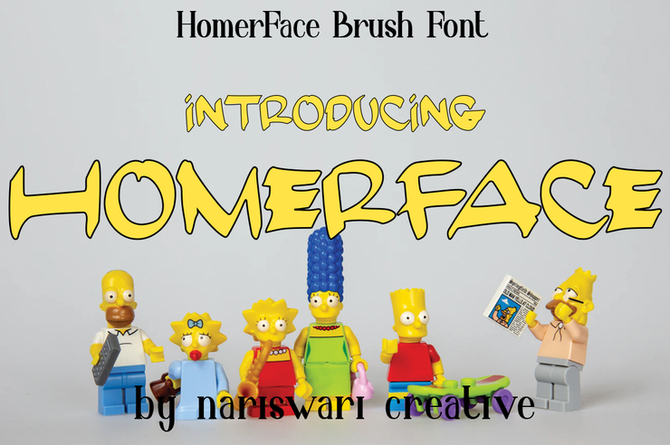 Homer Face字体 3