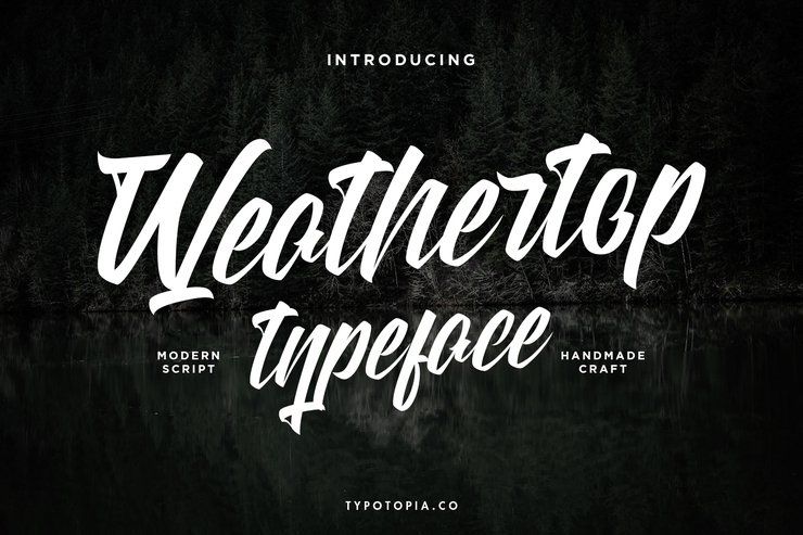 Weathertop字体 2