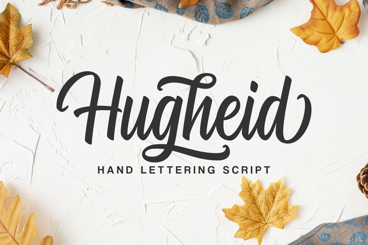 Hugheid字体 1